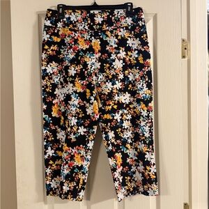 Zac & Rachel Floral Leggings - Black Multicolor